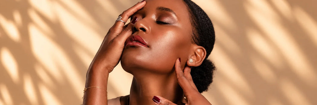 Mineral Make-up Puder für dunkle Haut
