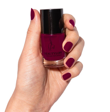BEAUTYLOPE Nail Polish Set LongLasting I (Asma, Piedra, Cöl. BerryMe, Remover)